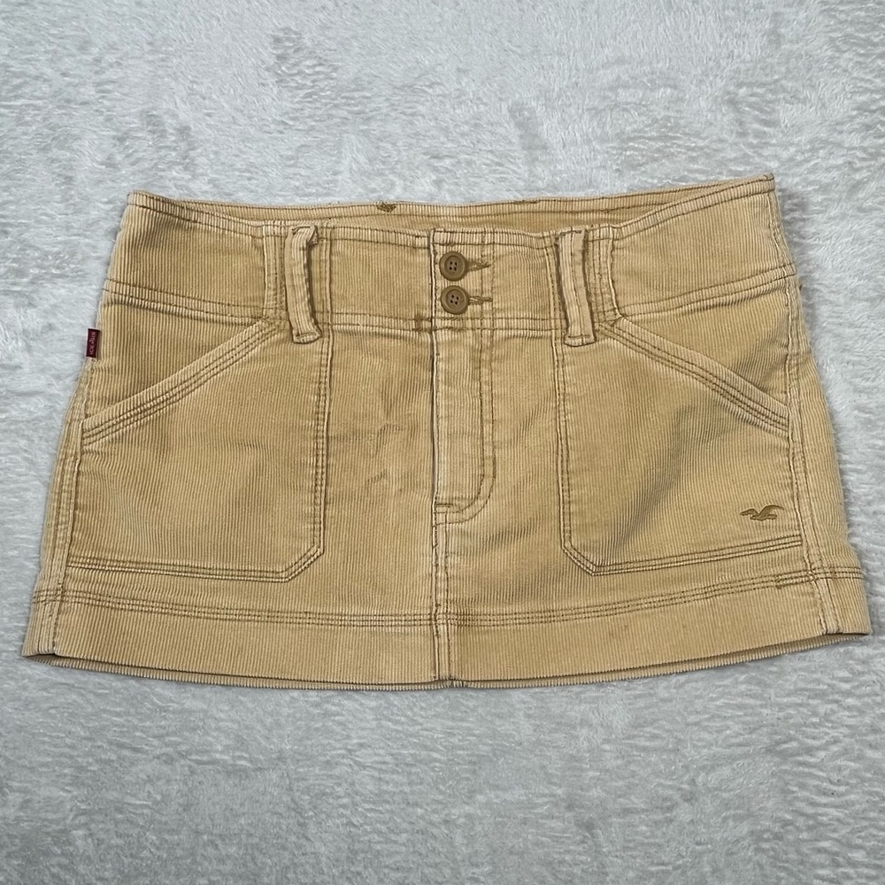 Hollister Tan Mini Skirt